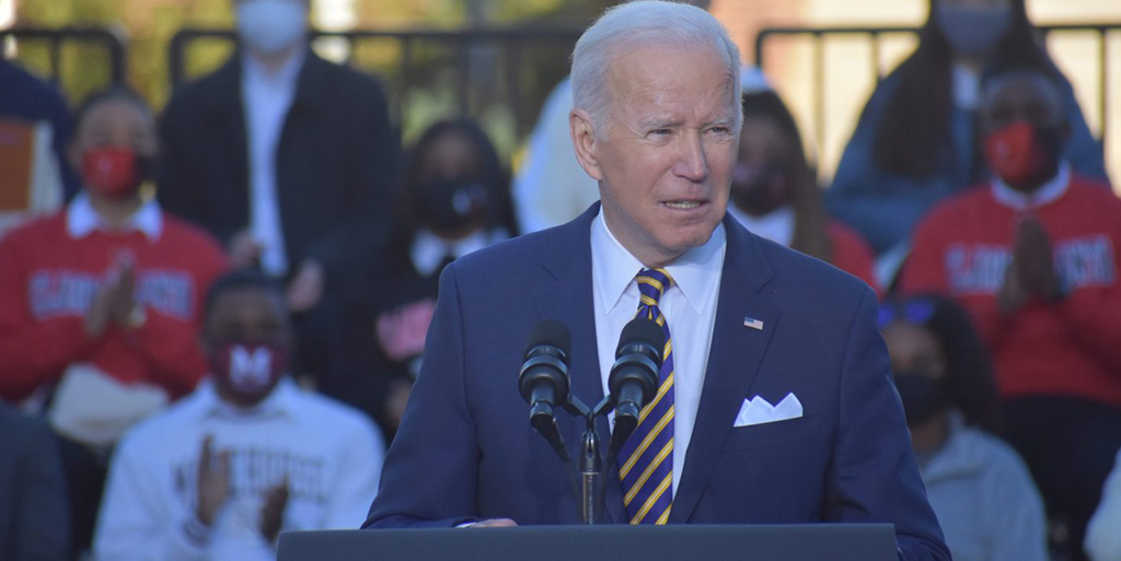 President Joe Biden spoke about the urgent need to pass legislation to protect voting rights during a speech in Atlanta on Jan. 11.